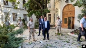 Rusiyanın Qara dəniz donanmasının Sevastopolda qərargahı dronla vurulub