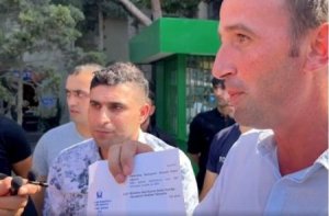 Müharibə iştirakçıları Müdafiə Nazirliyinin qarşısına toplaşdı - NARAZILIQ VAR!
