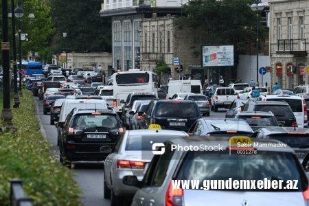 Hazırda paytaxtda sıxlıq olan yolların SİYAHISI
