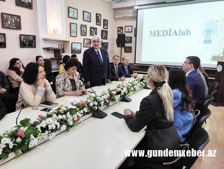 MEDİA Agentliyi ilə Azərbaycan Dillər Universiteti arasında görüş keçirilib - FOTOLAR