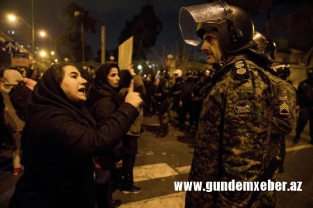 İranda öldürülənlərin sayı 448 nəfərə çatıb