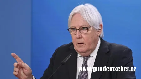BMT-nin yardım üzrə rəhbəri Martin Qriffits Ukraynaya dörd günlük səfər edib