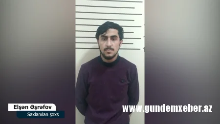 Binəqədidə hər şey oğurlayan şəxs saxlanılıb - FOTO/VİDEO