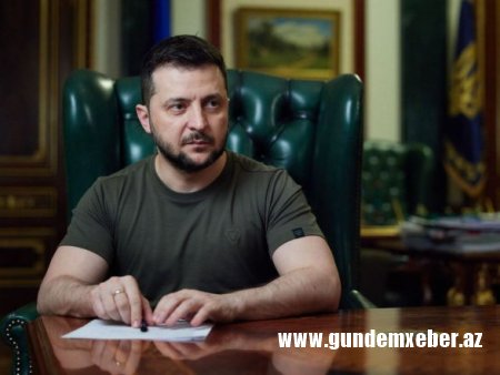 Zelenski Rusiya ilə danışıqların şərtlərini açıqladı