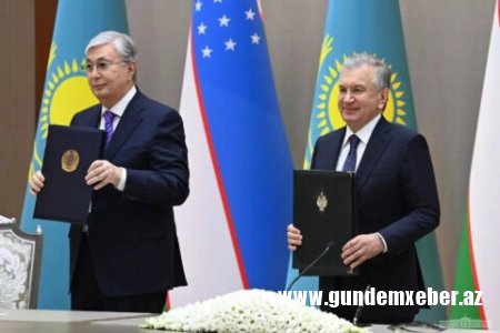 Qazaxıstan və Özbəkistan arasında önəmli sazişlər İMZALANDI