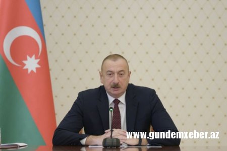 İlham Əliyev Ermənistanın Azərbaycana məxsus 8 kəndi hələ də işğal altında saxladığını bildirib