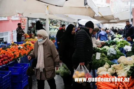 Türkiyədə illik inflyasiya dekabrda 66,8%-ə, bir il sonra isə 43,2%-ə enəcək