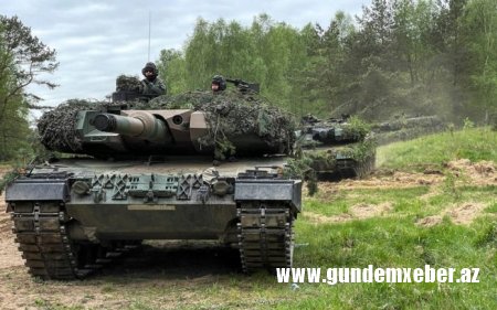 Daha bir ölkə Ukraynaya “Leopard” verməyə hazırdır