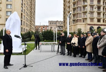 İlham Əliyev Bakıda görkəmli bəstəkar Tofiq Quliyevin abidəsinin açılışında iştirak edib - YENİLƏNİB