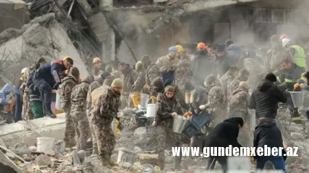 İran və İraqdan Suriyaya təcili yardım çatdırılır
