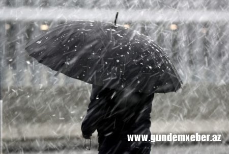 Bakıya sulu qar yağacaq, güclü külək əsəcək