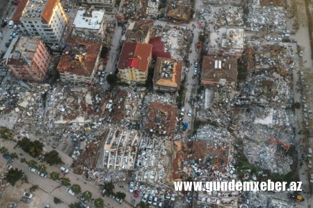 Türkiyədə zəlzələ nəticəsində 6265 xarici ölkə vətəndaşı ölüb