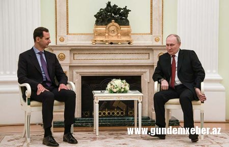 Suriya prezidenti Əsəd Putinlə görüşdə Rusiya NVO-nu dəstəkləyib
