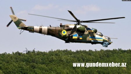 Şimali Makedoniya Ukraynaya 12 döyüş helikopteri verir