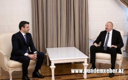 İlham Əliyev Selçuk Bayraktarı qəbul edib