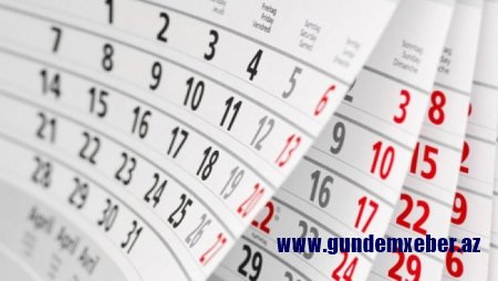 May ayında neçə gün iş olmayacaq?