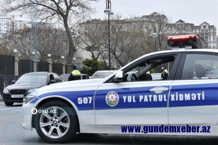 DYP-dən yolun hərəkət hissəsində dayanan nəqliyyat vasitələrinin sürücülərinə MÜRACİƏT