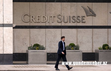Birinci rübdə Credit Suisse-dən xalis vəsait axını 61 milyard frankı ötüb.