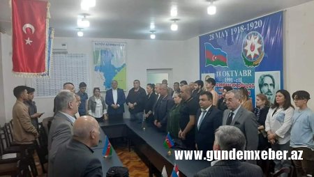 ABP aprel işğalının ildönümündə toplandı - FOTOLAR