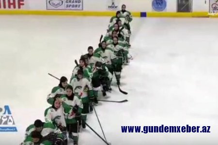 İranın qadınlardan ibarət hokkey milli komandası ölkənin himnini oxumaqdan imtina etdi