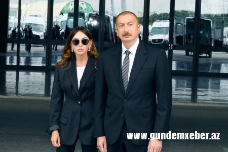 İlham Əliyev və Mehriban Əliyeva Şuşada bir sıra açılış və təməlqoyma mərasimlərində iştirak ediblər