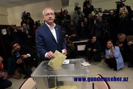 Kılıçdaroğlu səs verib