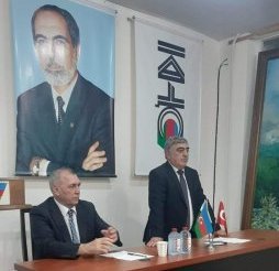 Əbülfəz Elçibəyin  85 illik yubileyi ilə bağlı tədbirlər paketindən növbəti törən -FOTOLAR