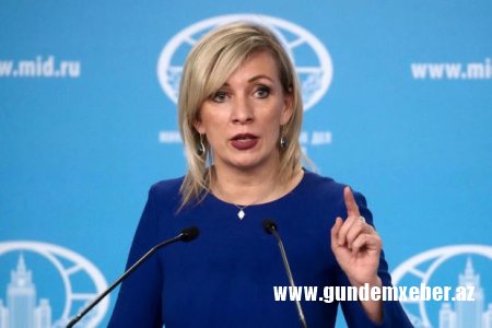 Mariya Zaxarova: “Aİ Cənubi Qafqazı qarşıdurma meydanına çevirmək istəyir”