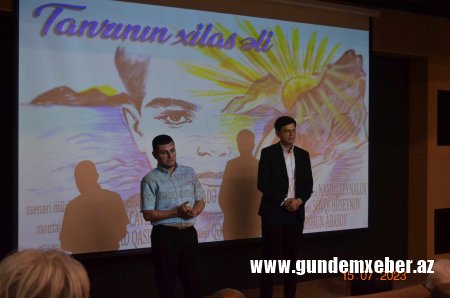 “Tanrının xilas əli” filminin təqdimatı olub