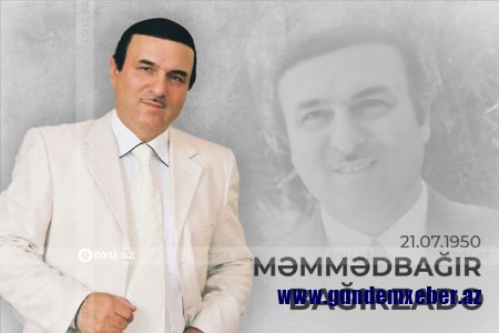 Bu gün mərhum Xalq artisti Məmmədbağır Bağırzadənin doğum günüdür