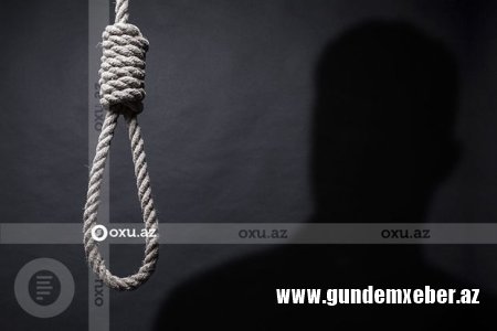20 yaşlı gənc intihar etdi