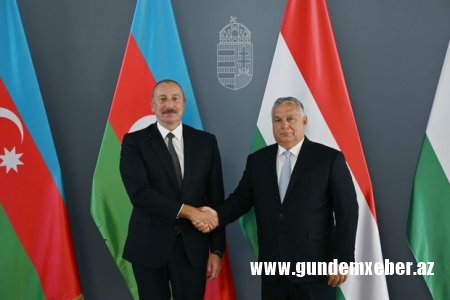 Budapeştdə Prezident İlham Əliyevin Macarıstanın Baş naziri ilə görüşü keçirilib - YENİLƏNİB