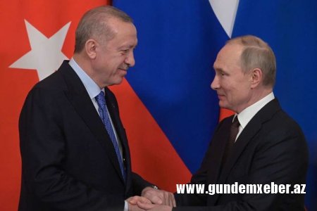 Putin Ərdoğana Mixail Qusmanın onun haqqında çəkdiyi filmi təqdim edib