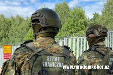 Polşa-Belarus sərhədində təxribat: Patrul xidmətinə hücum edildi