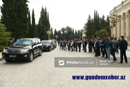 Qarabağın erməni sakinlərinin nümayəndələri Yevlaxdadırlar - YENİLƏNİB + CANLI YAYIM