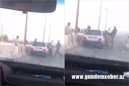 İranda polis etnik bəlucu uşaqlarının gözü qarşısında qəddar şəkildə döydü - VİDEO