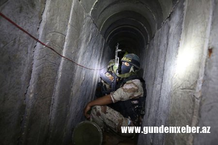 İsrail ordusu HƏMAS-ın yeraltı tunellərini bombalayır