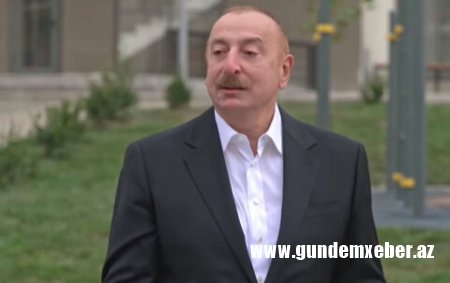 Prezidentin kövrəldiyi anlar -Video