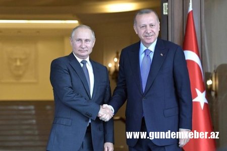 Putin: “Rusiya və Türkiyə bütün sahələrdə əlaqələri inkişaf etdirəcək”