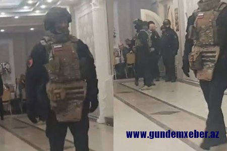 Sankt-Peterburqda azərbaycanlıların toy məclisinə silahlı müdaxilə: Saxlanılanlar var