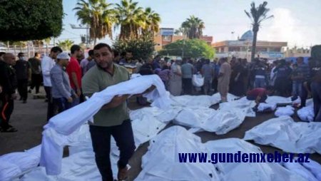 Qəzza zolağında ölənlərin sayı 11 min nəfəri keçdi
