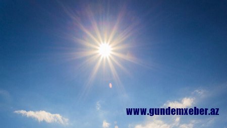 Bakıda 20, rayonlarda 23 dərəcə isti olacaq