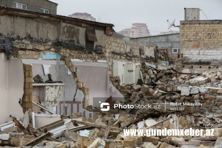 Bakının daha bir ünvanında söküntü: Sakinlərə kirayə pulu və mənzillər veriləcək