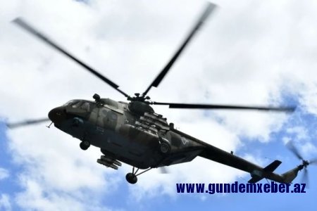 Özbəkistanda hərbi helikopter qəzaya uğradı: Ölənlər var