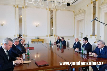 İlham Əliyev Böyük Britaniyanın dövlət katibinin müavinini qəbul edib - YENİLƏNİB + FOTO