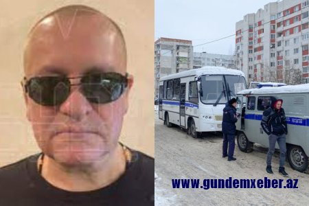 Rusiyada məktəbdə gülləbaran törədən yeniyetmənin atası həbs edildi