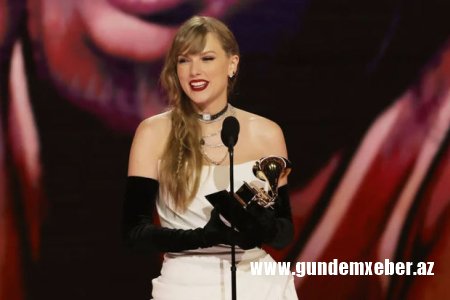 Teylor Svift “Grammy”dəki davranışına görə tənqid olunub