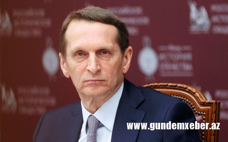 Narışkin: “Rusiya ABŞ-da keçiriləcək prezident seçkilərinə heç vaxt müdaxilə etməyəcək”