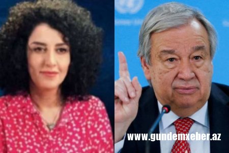 İranda Quterreşə məktub göndərən Sülh mükafatçısına qoyulan qadağaların müddəti uzadıldı