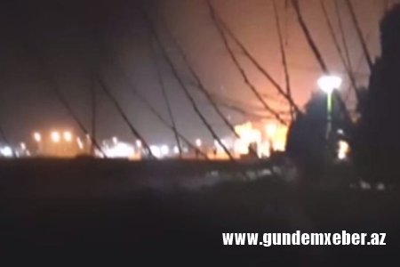 Məşhəddə SEPAH-ın bazası etirazçı gənclər tərəfindən partladılıb - VİDEO